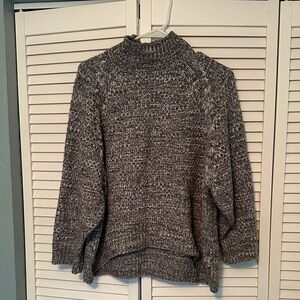 525 America Charcoal Turtleneck Sweater